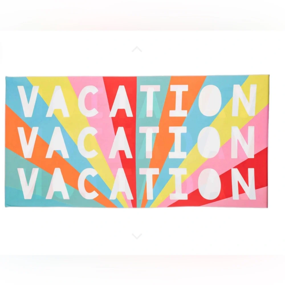 Vacation Quick Dry Beach Towel NWT
